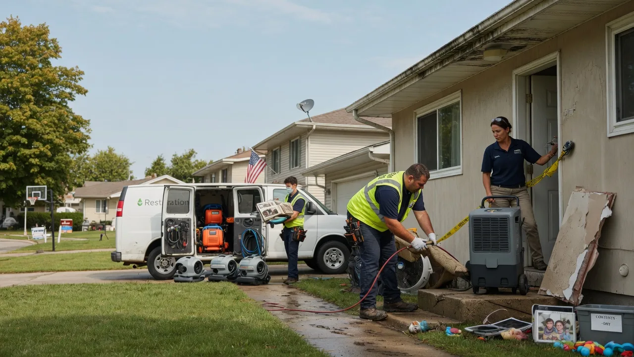 Water Damage Restoration in Zap, ND near me